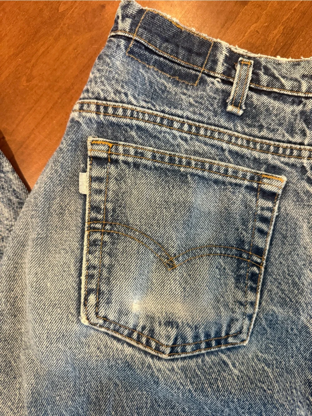 Vintage Levi’s SilverTab Acid Wash Baggy Jeans 28x30 Distressed Y2K 90s